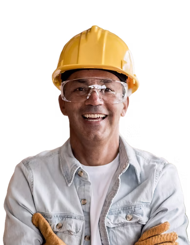 Field professional on a job site